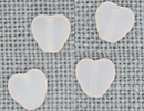 MH12090 - Med Channeled Heart Matte Opal