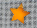 MH12130 - Larged Domed Star Matte Light Topaz