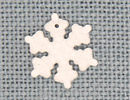 MH12162 - Medium Snowflake Matte Crystal AB