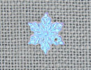 MH12163 - Small Star Snowflake Glacier Blue