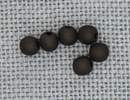 MH12288 - Round Bead Matte Jet