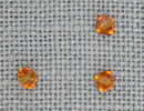 MH13065 - Rondele Champagne Topaz
