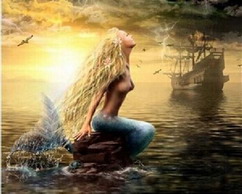 Diamond Painting Sirena