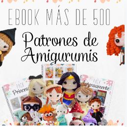 Ebook +500 patrones de amigurumis