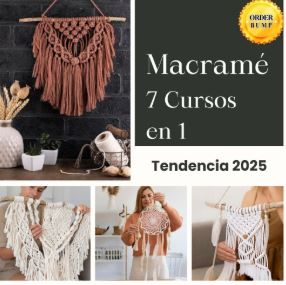 Macram�.7 cursos en 1. Tendencias 2025