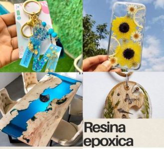 Curso de resina ep�xica en artesan�as. 20 PDFS. 50 v�deos explicativos