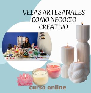 Velas artesanales como negocio recreativo