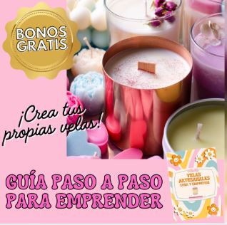 Velas artesanales.Gu�a paso a paso para emprender