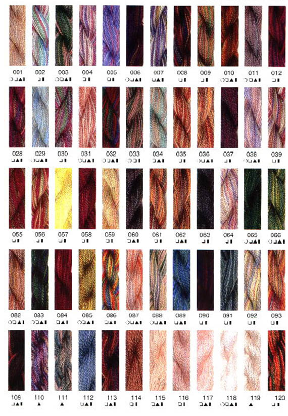 Carta de colores Caron Collection 1