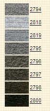 Tabla de colores marca Venus 10