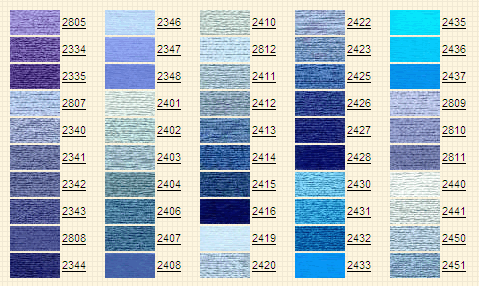 Tabla de colores marca Venus 4
