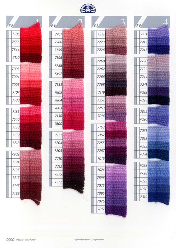 Carta de colores lanas colbert 1