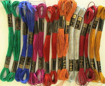 Hilos anchor. Madejas anchor