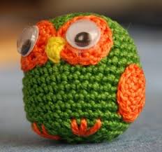 Llavero Amigurumi Cosido A Mano En Crochet Relleno De Arroz