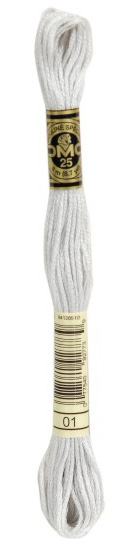 DMC Nuevos Colores. Color 1. White Tin