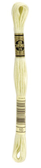 DMC Nuevos Colores. Color 10. Very Light Tender Green