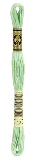 DMC Nuevos Colores. Color 13. Medium Light Nile Gren