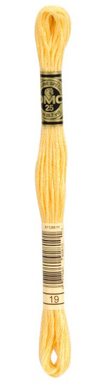 DMC Nuevos Colores. Color 19. Medium Light Autumn Gold