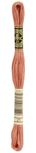 DMC Nuevos Colores. Color 21. Light Allzarin