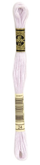 DMC Nuevos Colores. Color 24. White Lavender