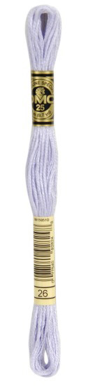 DMC Nuevos Colores. Color 26. Pale Lavender