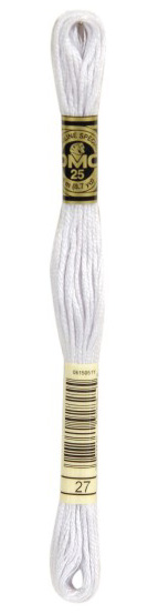 DMC Nuevos Colores. Color 27. White Violet