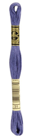 DMC Nuevos Colores. Color 31. Blueberry