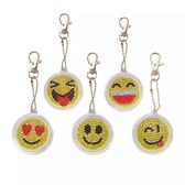 Kit llavero diamante smileys