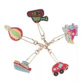 Kit llavero diamante transporte