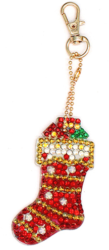 Comprar Kit Llavero Punto de Cruz Diamante Calcetin