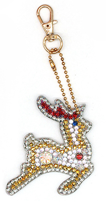 Comprar Kit Llavero Punto de Cruz Diamante Ciervo_2