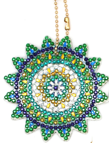 Comprar Kit Llavero Punto de Cruz Diamante Mandala_1