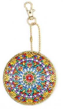 Comprar Kit Llavero Punto de Cruz Diamante Mandala_5