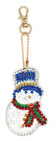 Comprar Kit Llavero Punto de Cruz Diamante Papa_Noel_1