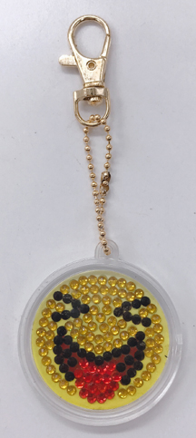 Comprar Kit Llavero Punto de Cruz Diamante Smiley_1