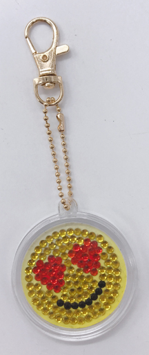 Comprar Kit Llavero Punto de Cruz Diamante Smiley_3